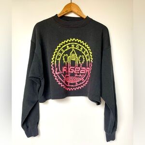 Vintage LA Gear Cropped Sweatshirt Size L